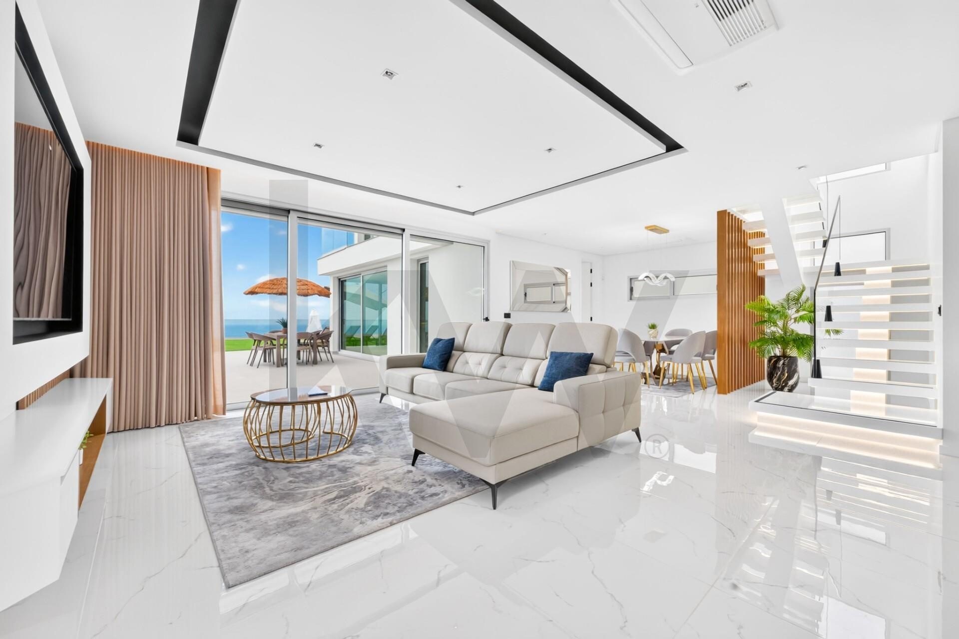 Villa Ponta do Sol &mdash; sala de estar em conceito aberto